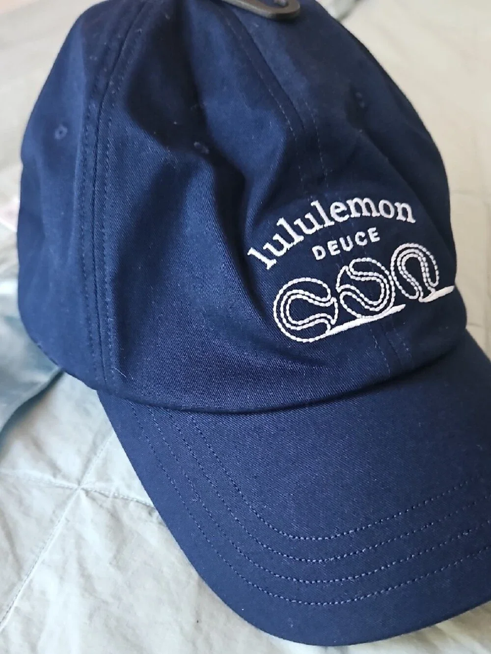 lululemon athletica Navy Deuce Embroidered Cap